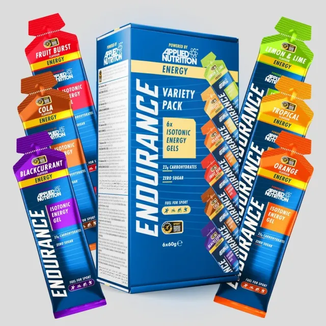 Applied Nutrition Endurance Energy Gel 6er Box zuckerfrei