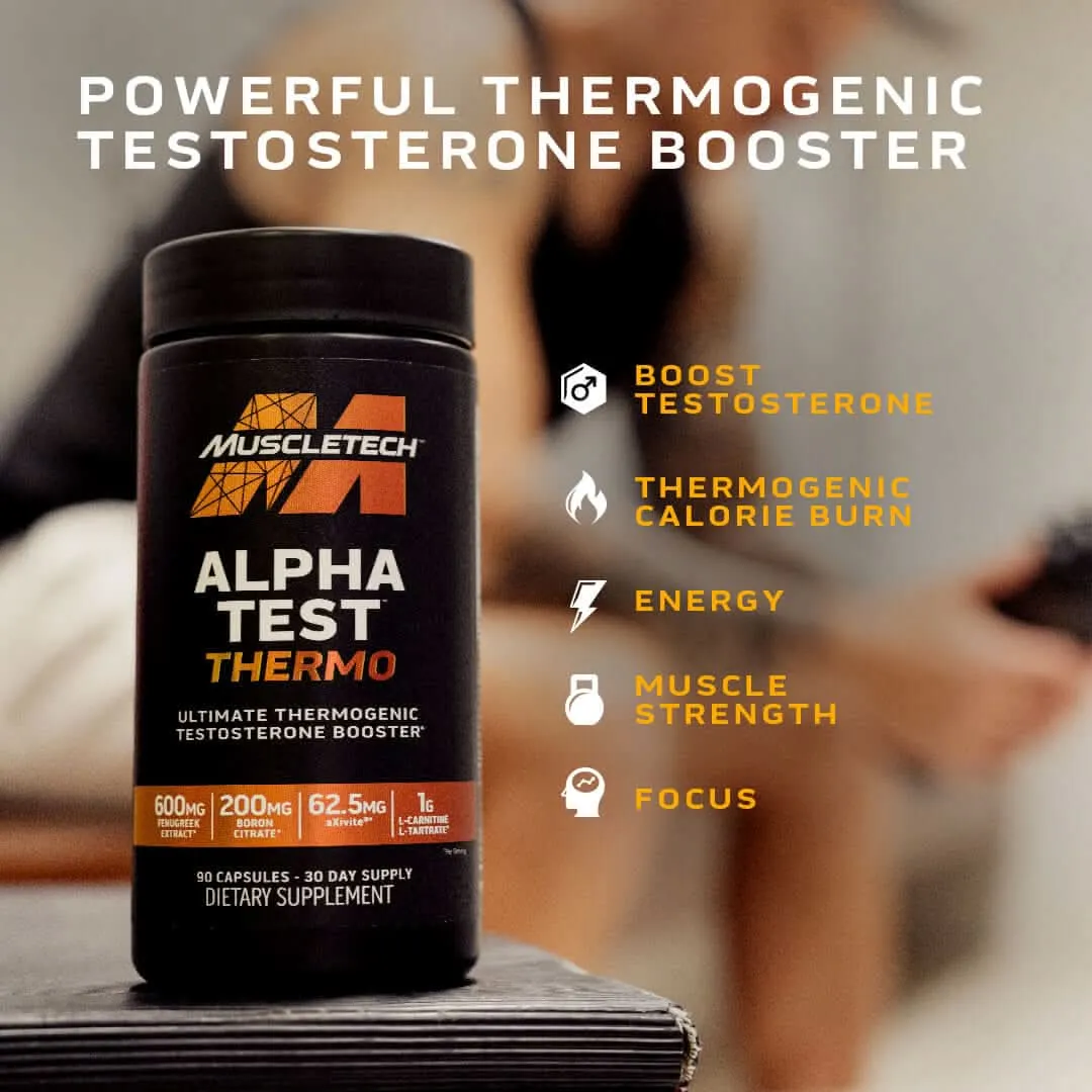 MuscleTech AlphaTest AlphaTest Thermo Thermo-Supplement 30 Portionen