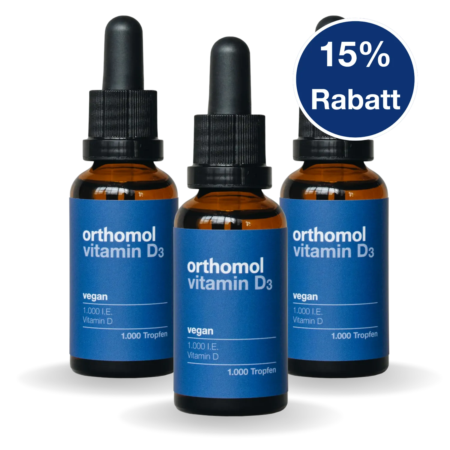Orthomol Sport Vitamin D3 vegan Tropfen 1 x 30 ml – 1000 IE