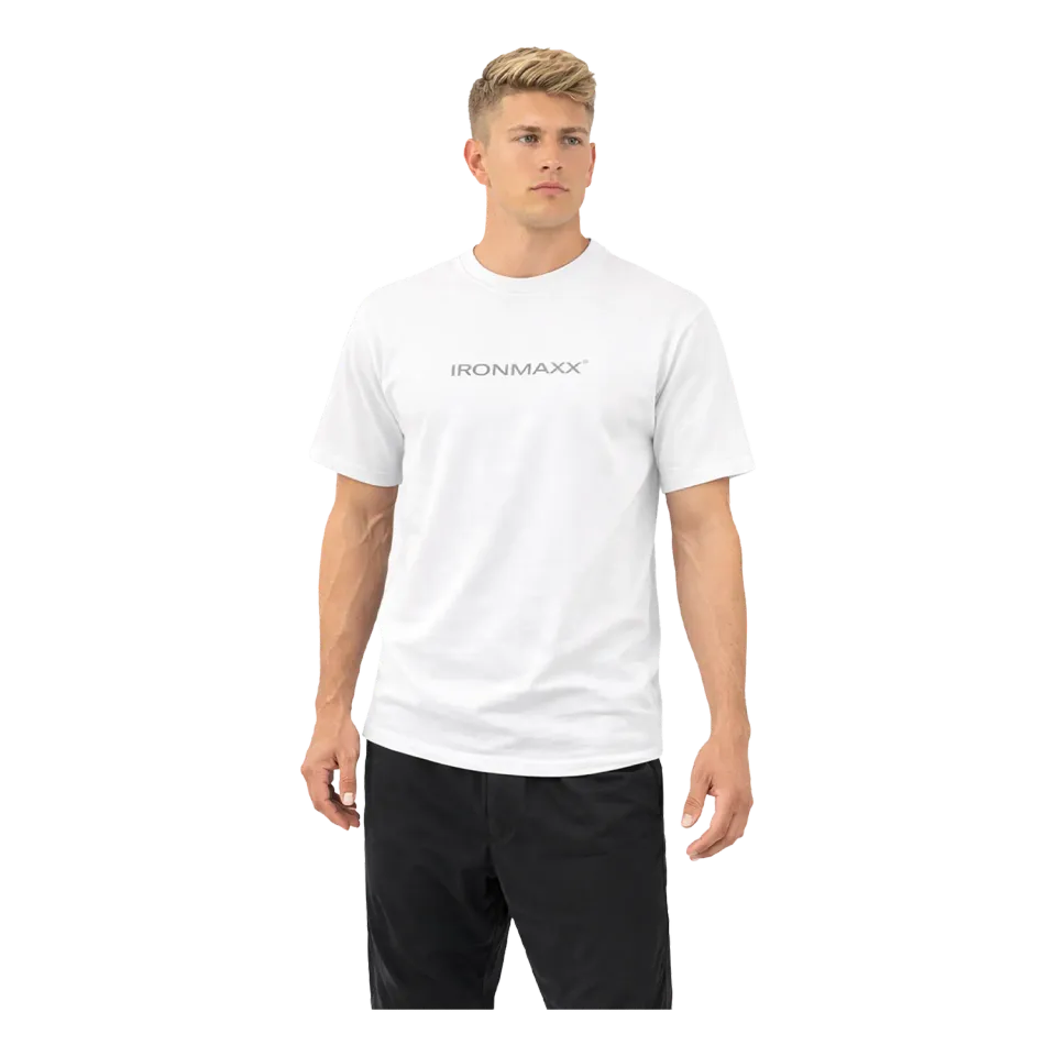 Iron Maxx T-Shirt Herren Weiß M Training