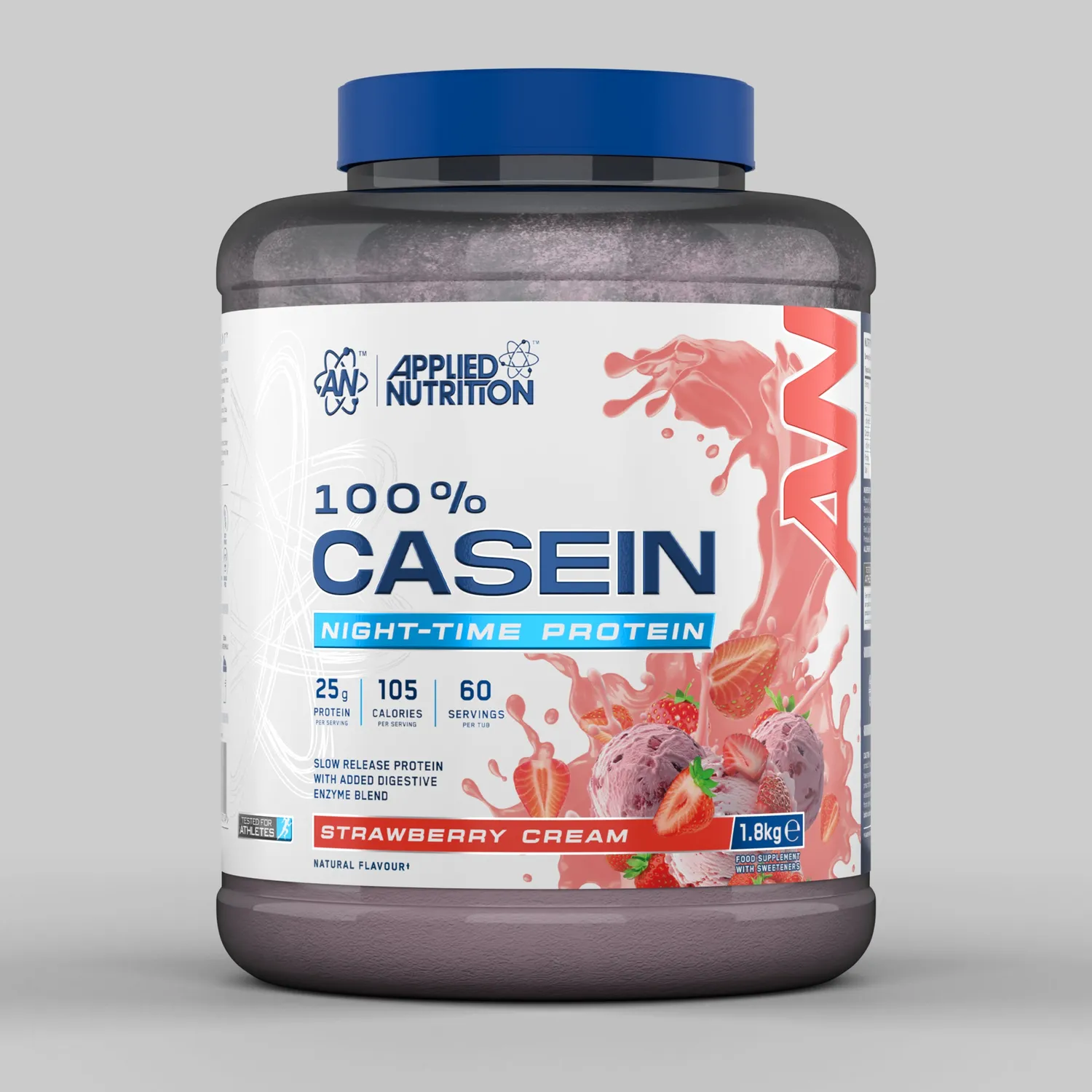 Applied Nutrition Casein Pulver Schoko 1,8kg Nacht-Protein