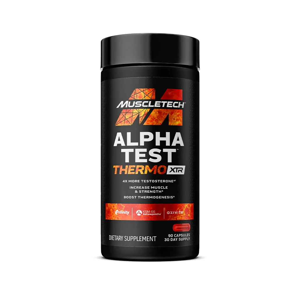 MuscleTech AlphaTest Thermo XTR Testosteron-Supplement