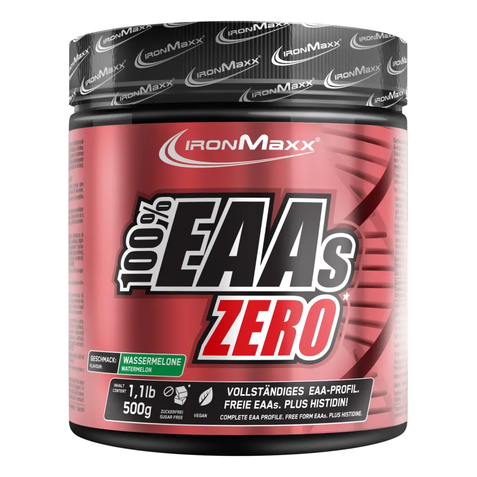 Iron Maxx 100% EAAs Zero 500 g Wassermelone EAA-Pulver vegan