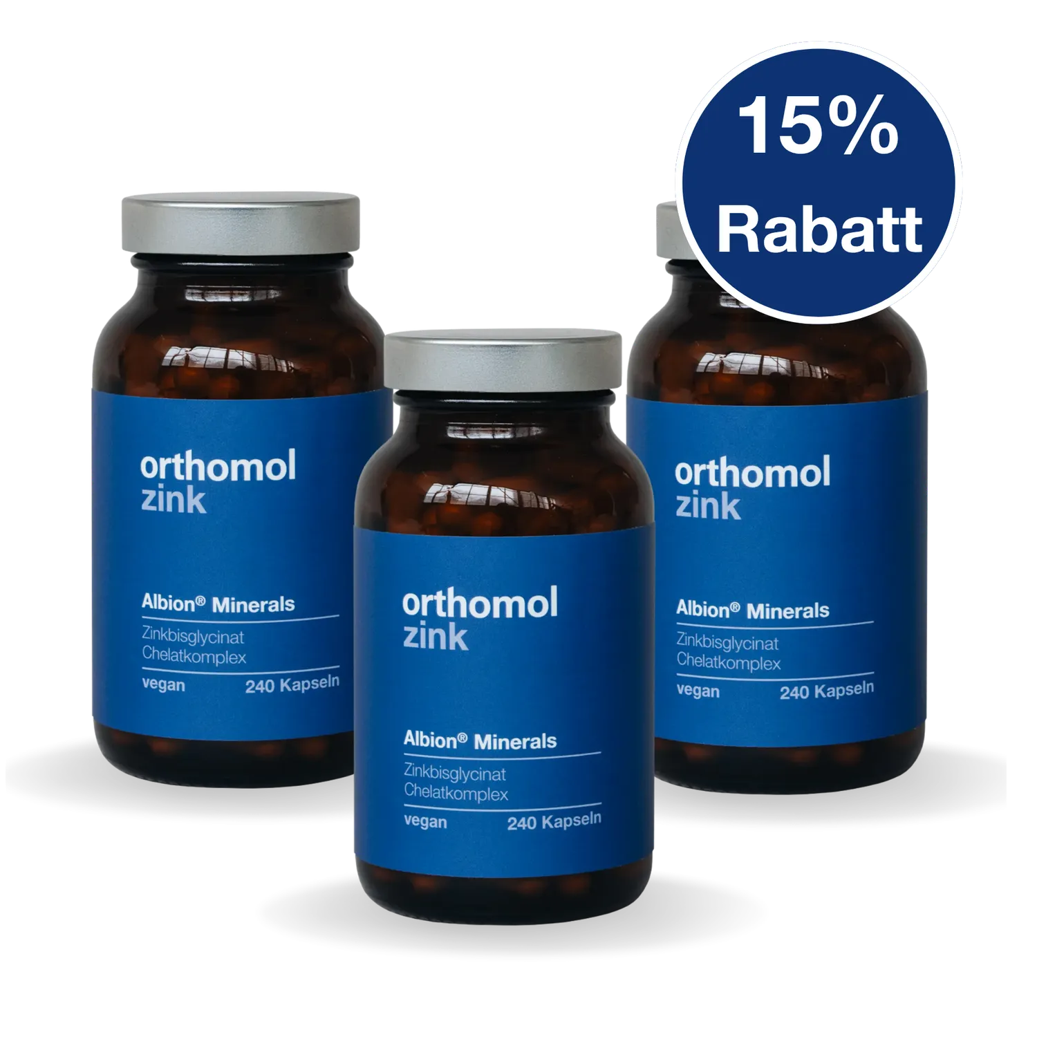 Orthomol Sport Zink Kapseln 1 x 240 – vegan