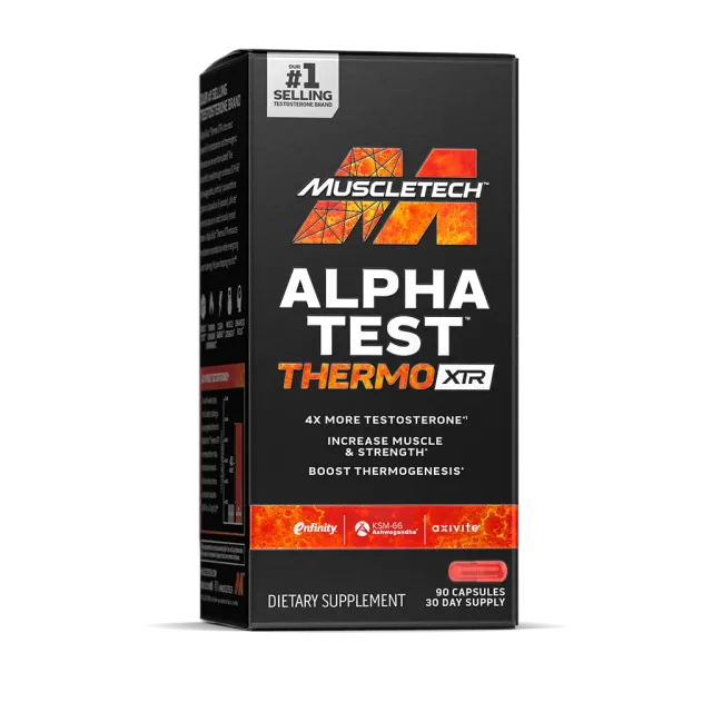 MuscleTech AlphaTest Thermo XTR Testosteron Thermogenese
