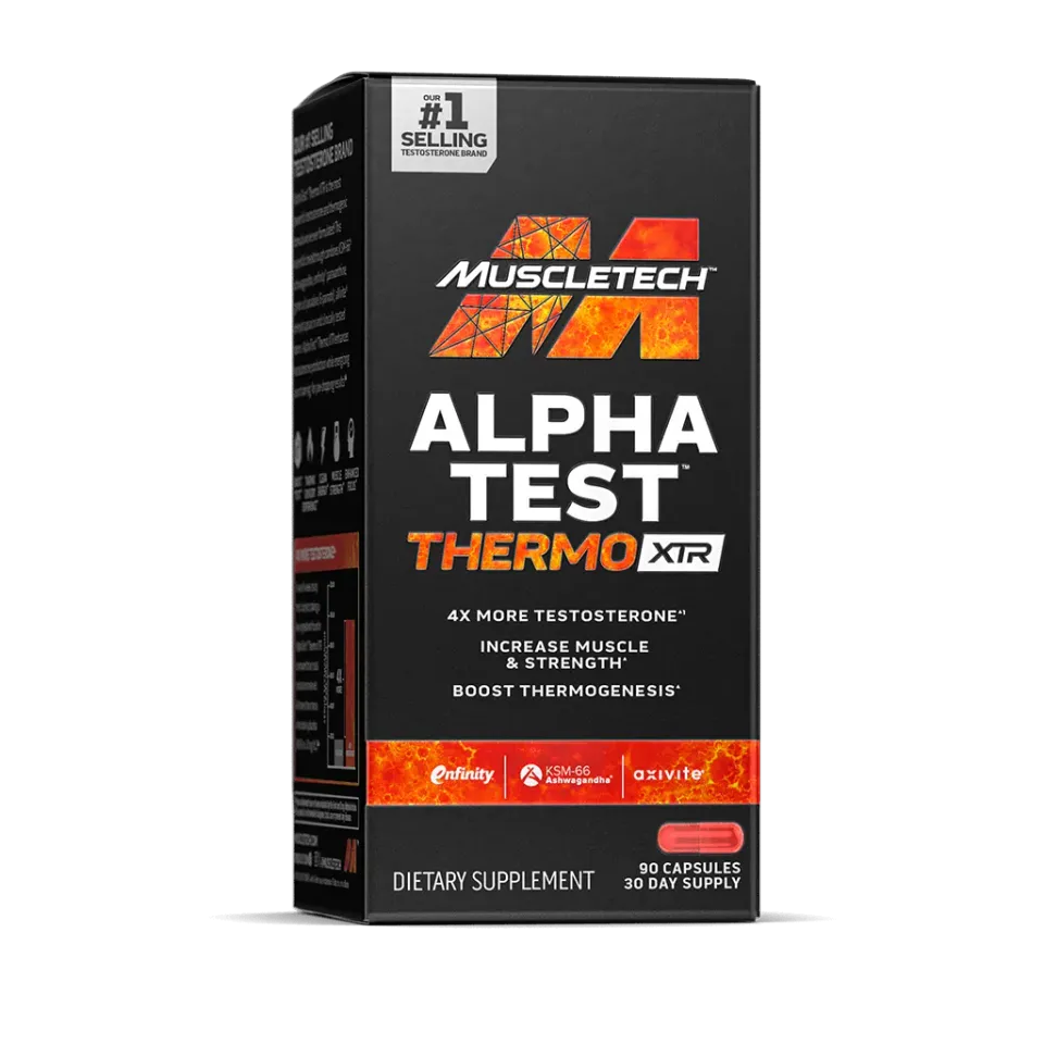 MuscleTech AlphaTest Thermo XTR Testosteron Thermogenese