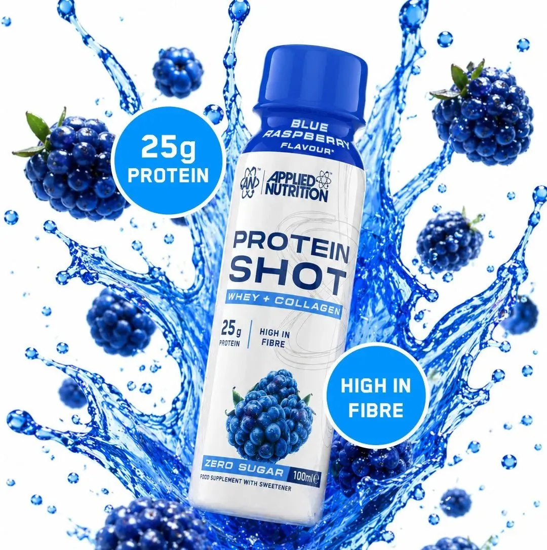 Applied Nutrition Protein Shot Drink 100 ml Blue Raspberry