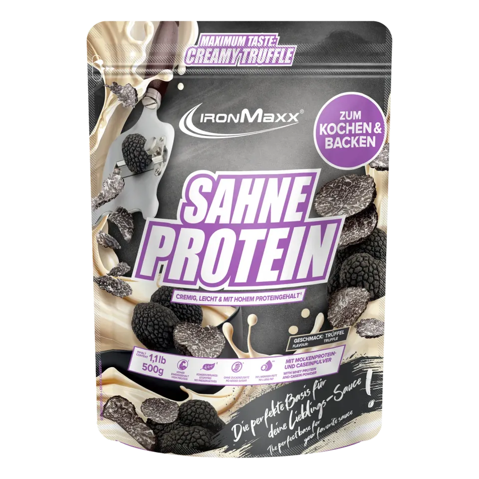 Iron Maxx Sahne Protein 500 g Proteinpulver Trüffel Zum Kochen