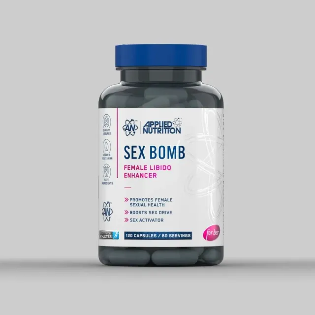 Applied Nutrition Sex Bomb Libido Kapseln Frau 120 Kapseln