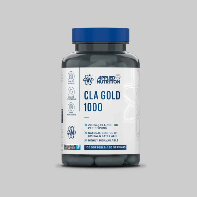 Applied Nutrition CLA Gold 1000 CLA-Kapseln konjugierte Linolsäure