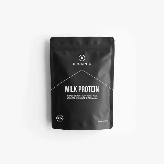 ORGAINIC Bio Milch Protein Natural Proteinpulver 1000g langsam