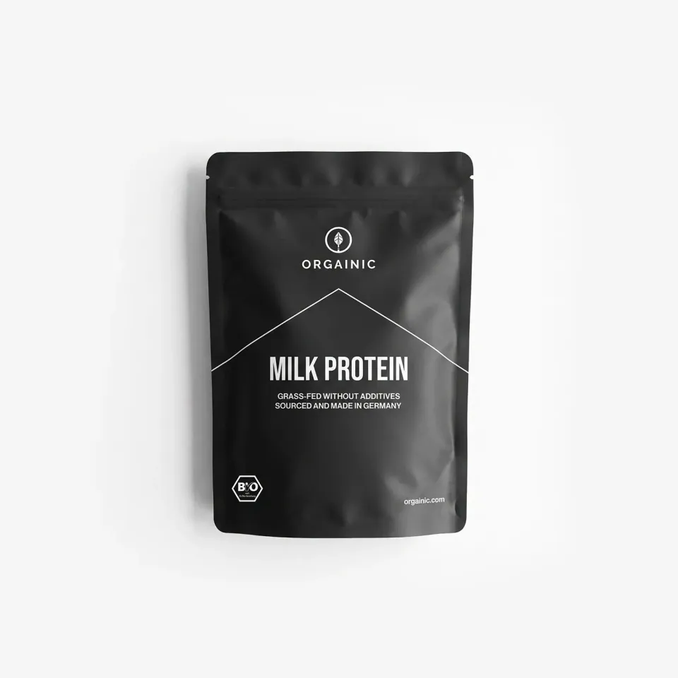 ORGAINIC Bio Milch Protein Natural Proteinpulver 1000g langsam