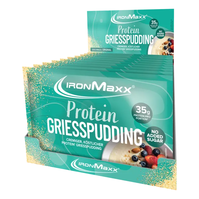 Iron Maxx Protein Breakfast Sachets 10x60 g Frühstück Grieß