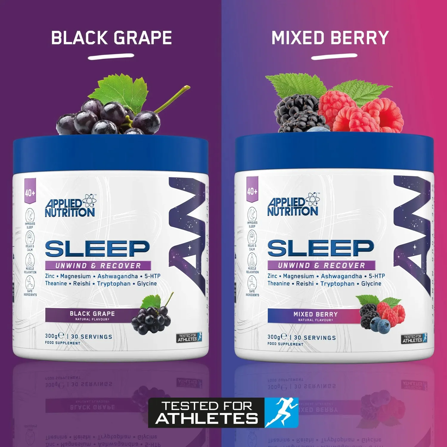 Applied Nutrition Sleep Support Pulver 300g Beere