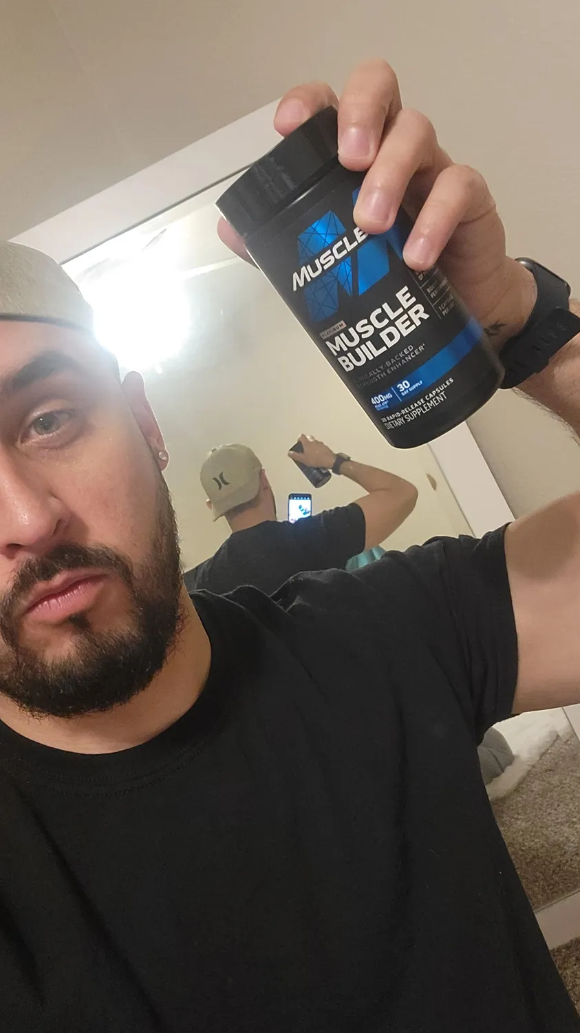 MuscleTech Platinum Musclebuilder Kraftsupplement 30/60 Kapseln klinisch geprüft