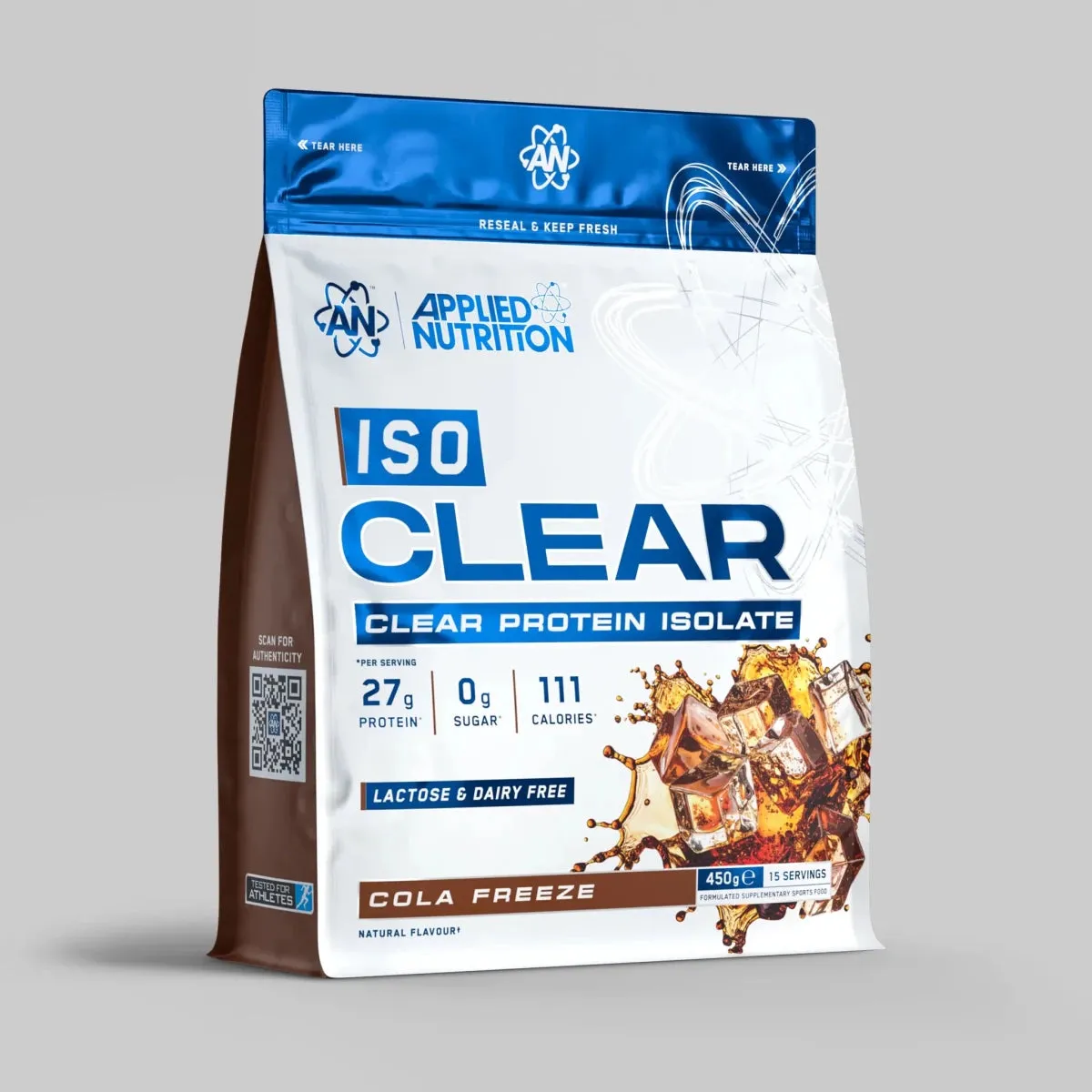 Applied Nutrition ISO Clear Protein Isolat Blackcurrant 15 Port.