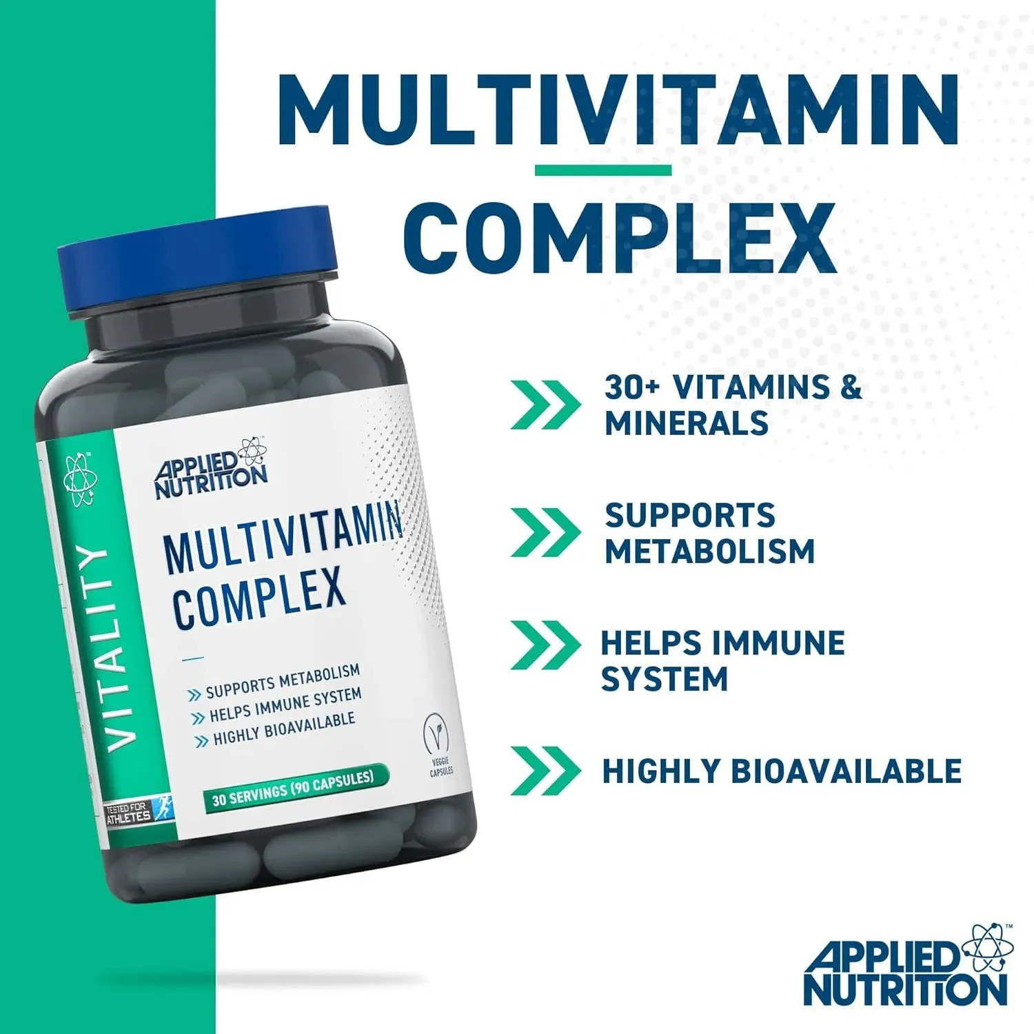 Applied Nutrition Multivitamin Kapseln 90 Stück vegan