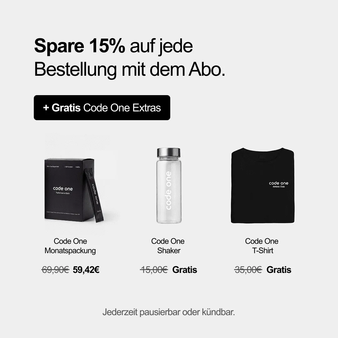 Code One Monatspackung Mikronährstoffpulver Kirsche