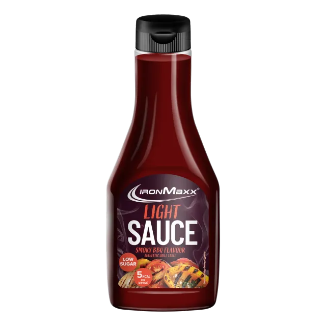 Iron Maxx Light Sauce 285ml Smoky BBQ kalorienarm