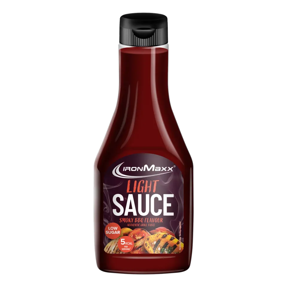 Iron Maxx Light Sauce 285ml Smoky BBQ kalorienarm