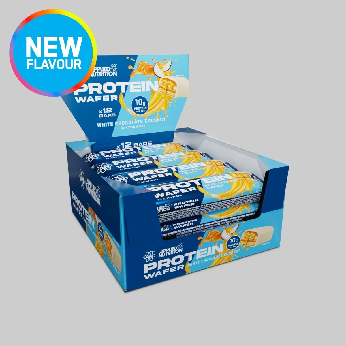 Applied Nutrition Protein Wafers White Choc Coconut 39g 10g Protein