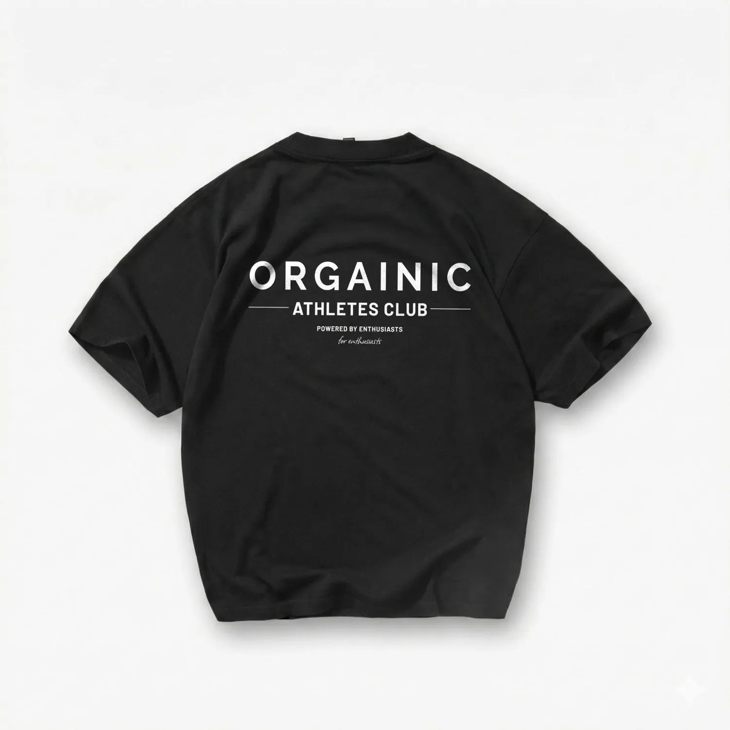 ORGAINIC Athletes Club T-Shirt oversize schwarz S-XL