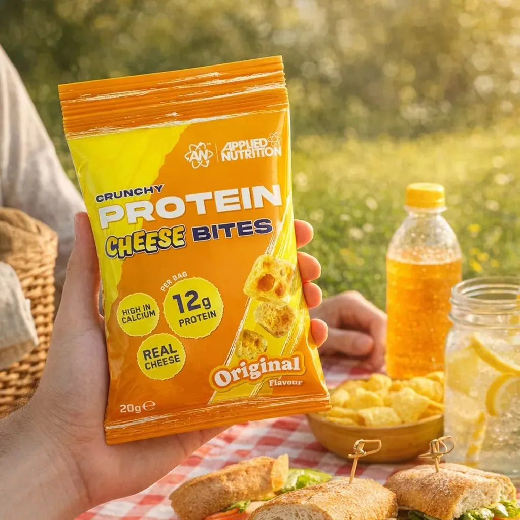 Applied Nutrition Protein Cheese Bites Original Beutel glutenfrei