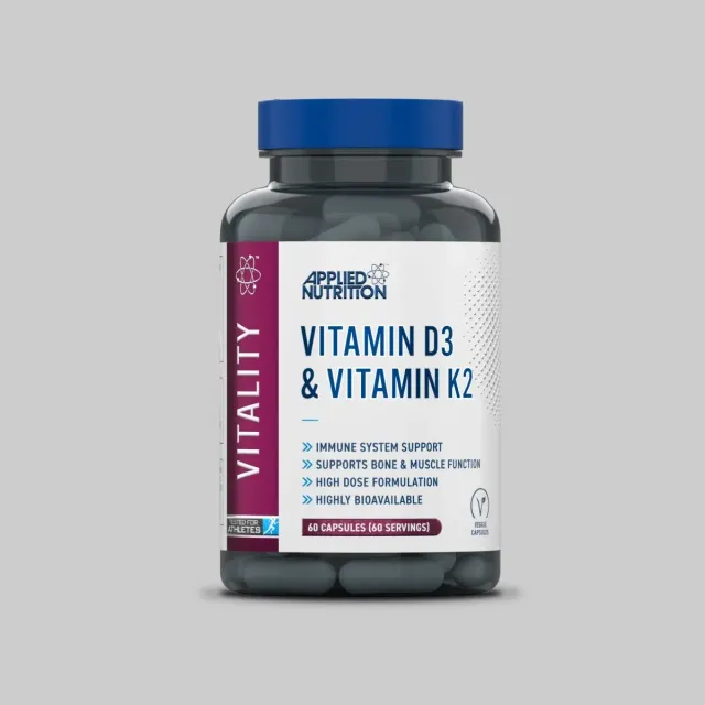 Applied Nutrition Vitamin D3 Kapseln 90 Stück für Muskeln