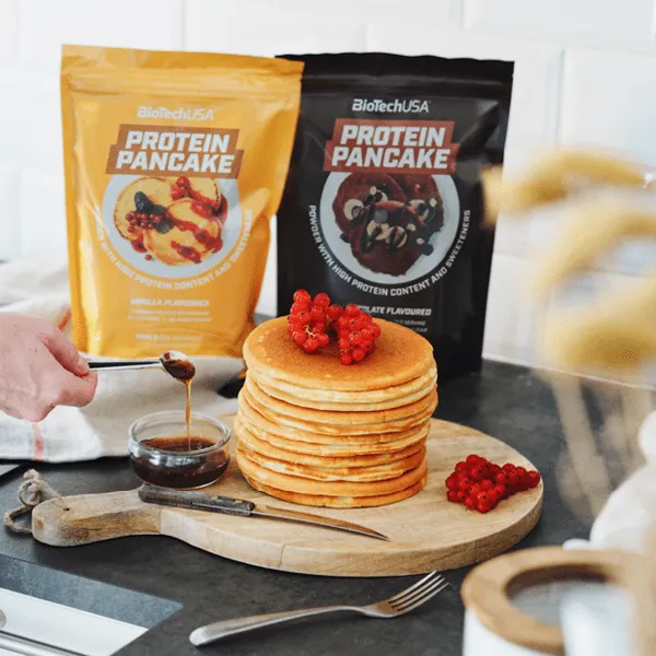 BioTechUSA Protein Pancake Pfannkuchenpulver Vanille 1000g glutenfrei