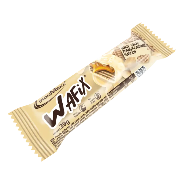 Iron Maxx Wafix Proteinriegel White Peanut Caramel 39g
