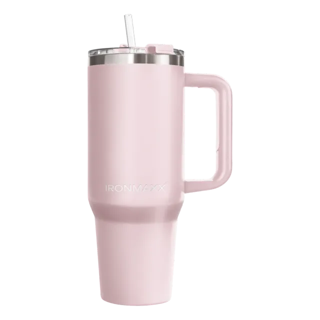 Iron Maxx Cup V3.0 Trinkflasche Rose 1200 ml Edelstahl isoliert