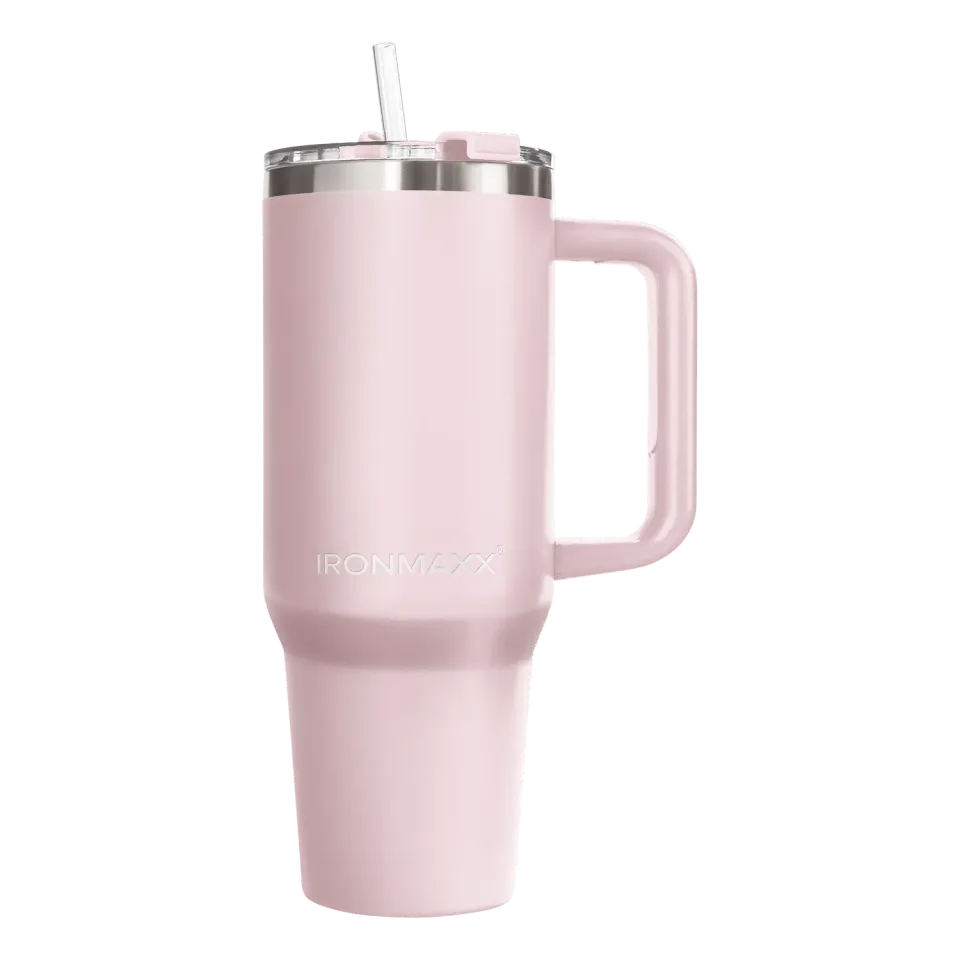 Iron Maxx Cup V3.0 Trinkflasche Rose 1200 ml Edelstahl isoliert