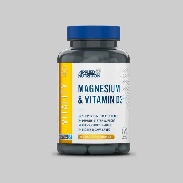 Applied Nutrition Calcium Magnesium Kapseln 60 Kapseln D3