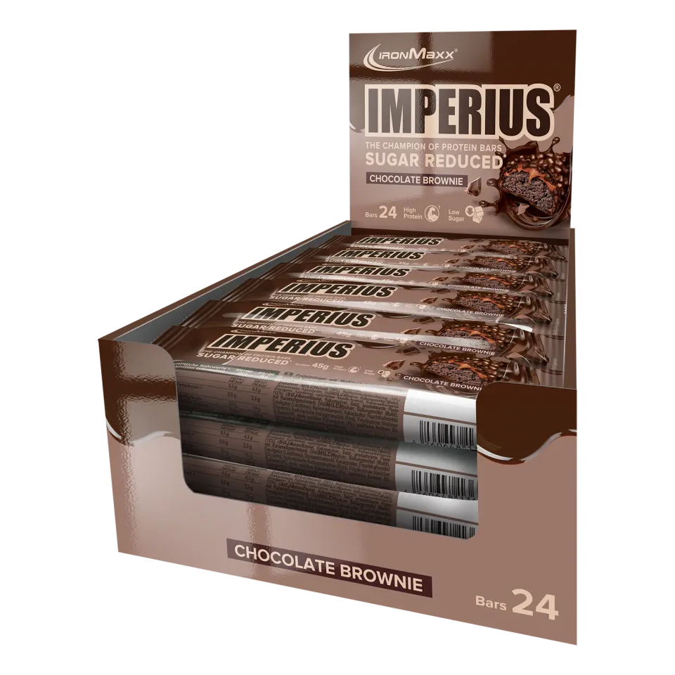 Iron Maxx Imperius Proteinriegel Chocolate Brownie 24x45 g 36% Protein