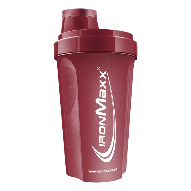 Iron Maxx Shaker 700ml Proteinshaker Cozy Red BPA-frei