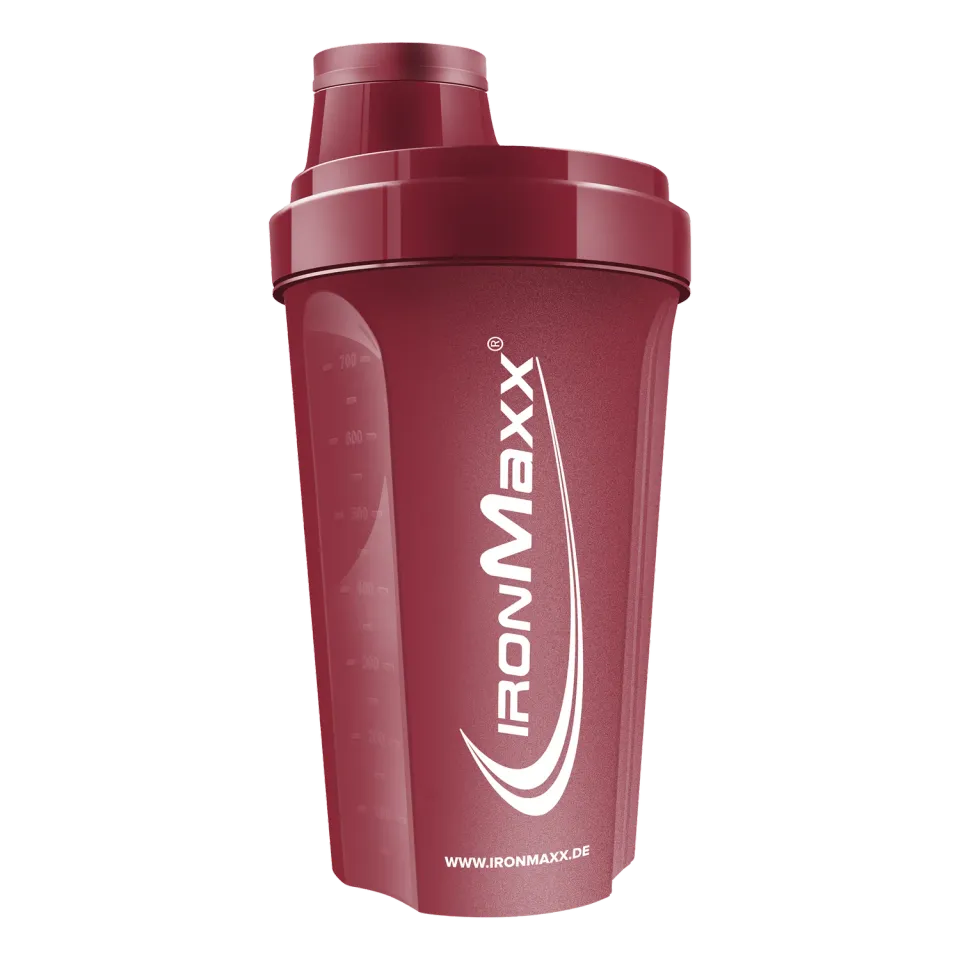 Iron Maxx Shaker 700ml Proteinshaker Cozy Red BPA-frei