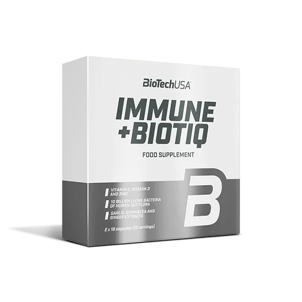 BioTechUSA Immune+Biotiq Immun Kapseln 36 Kapseln mit Zink