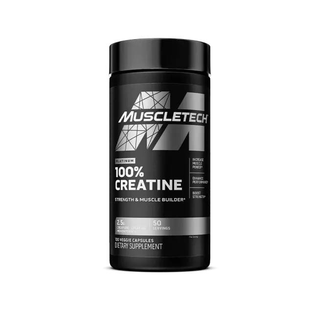 MuscleTech Platinum 100% Creatine Capsules Kreatin Kapseln mikronisiert
