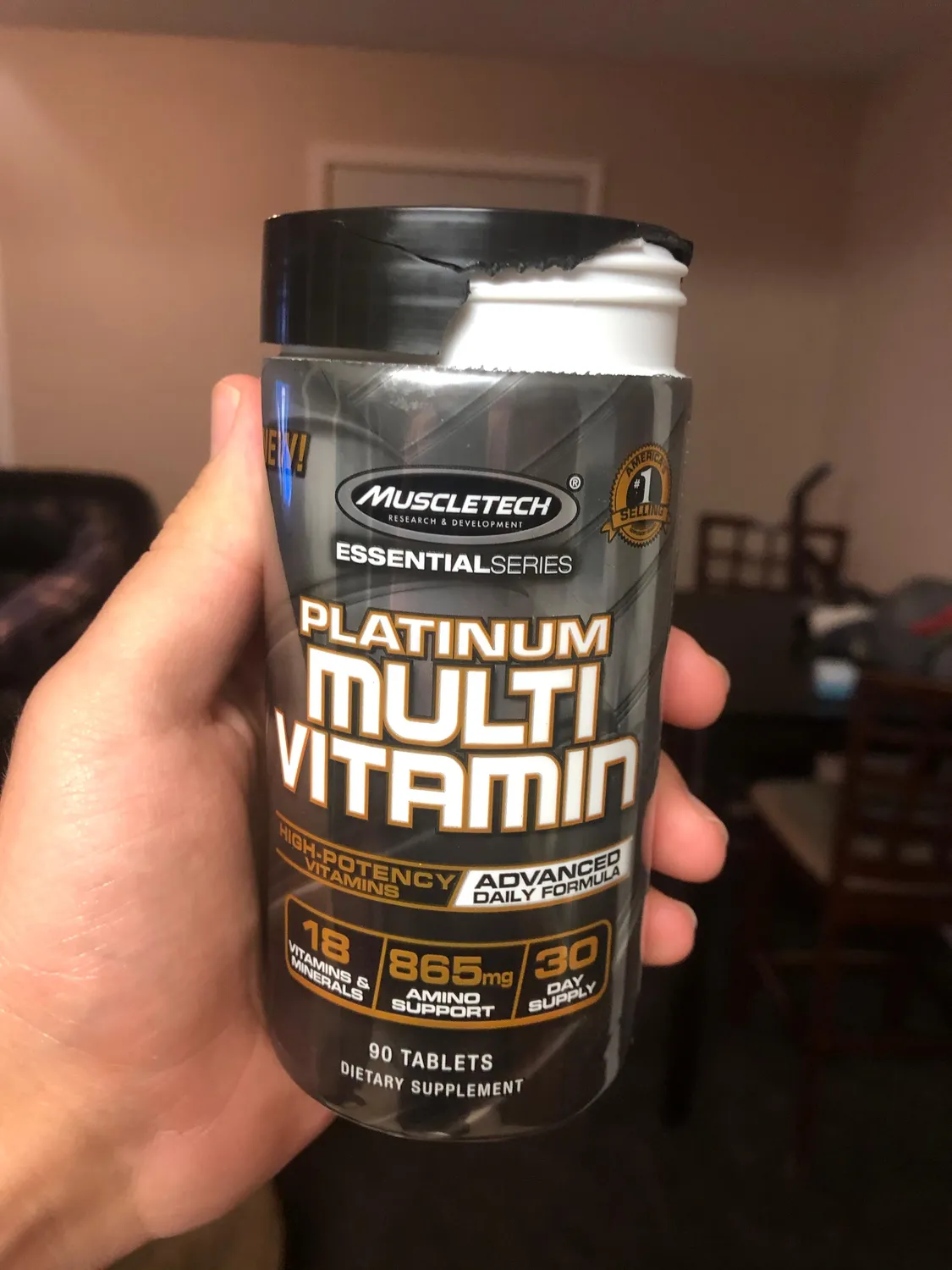 MuscleTech Platinum Multivitamin 90 ct Multivitamin-Komplex