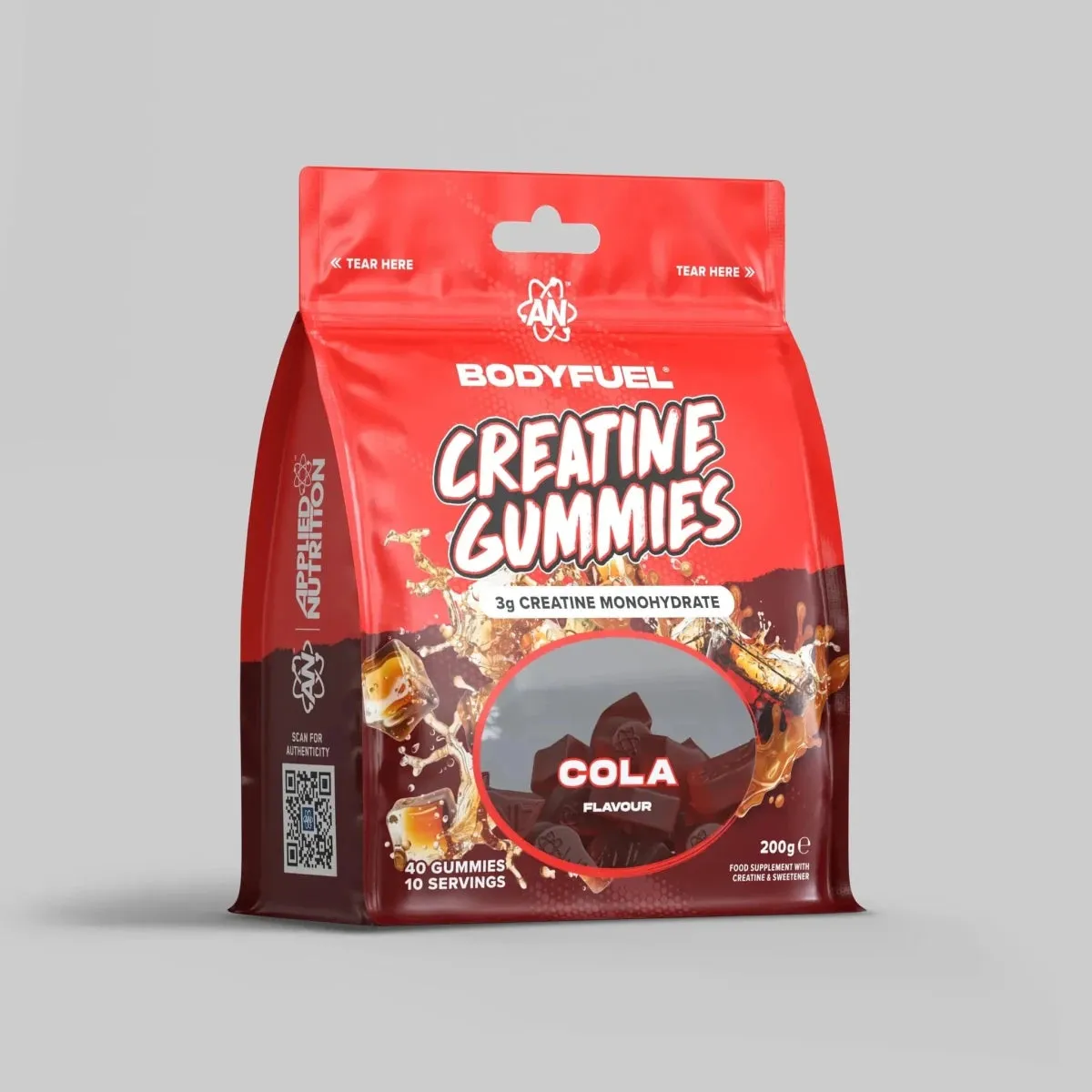 Applied Nutrition BODYFUEL Creatine Gummies Kreatin Berry Blast