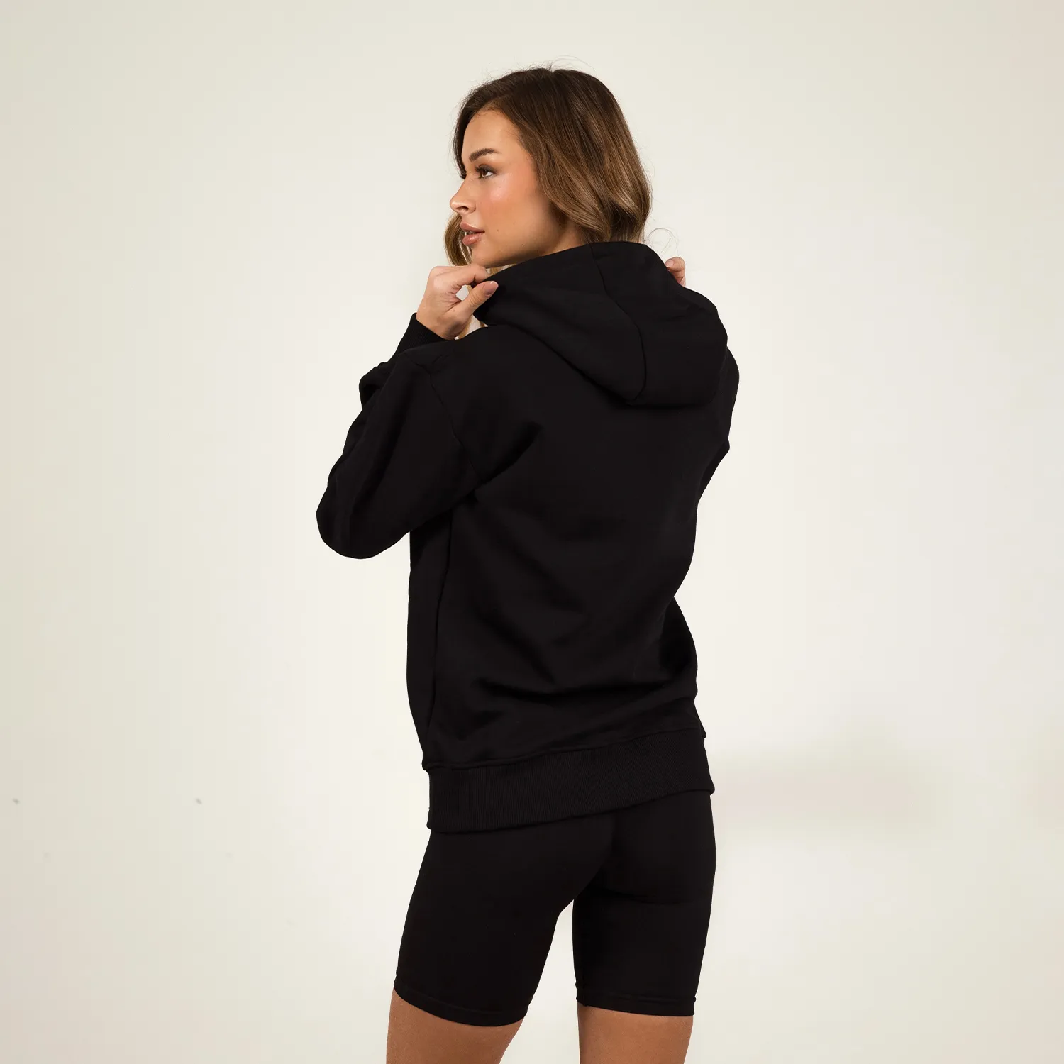Iron Maxx Hoodie Schwarz Unisex Größe S oversized