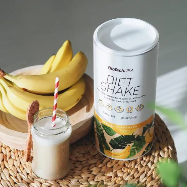 BioTechUSA Diet Shake Pulver 720 g mit Glucomannan