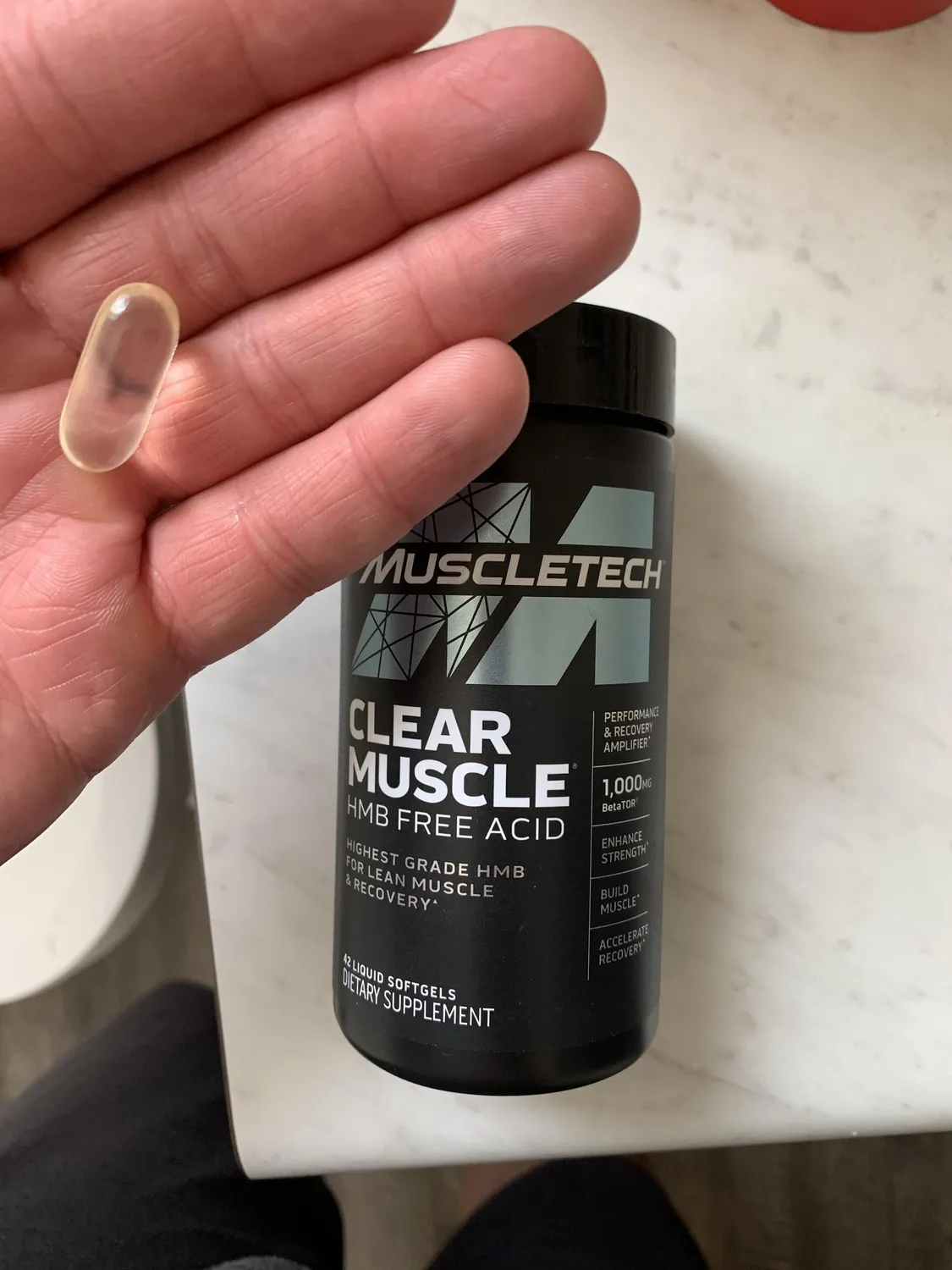 MuscleTech Clear Muscle Liquid-HMB-Supplement 1 Flasche BetaTOR