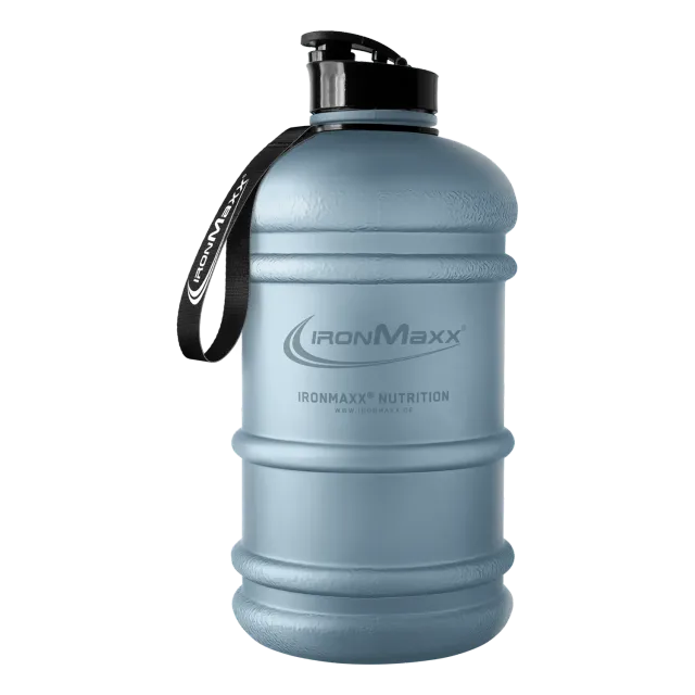 Iron Maxx Water Gallon Trinkflasche 2200ml Matt Kyanite Blue
