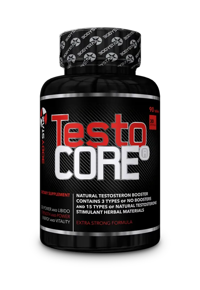 Bodystar TestoCore Testosteron Booster 90 Tabletten 22 Wirkstoffe