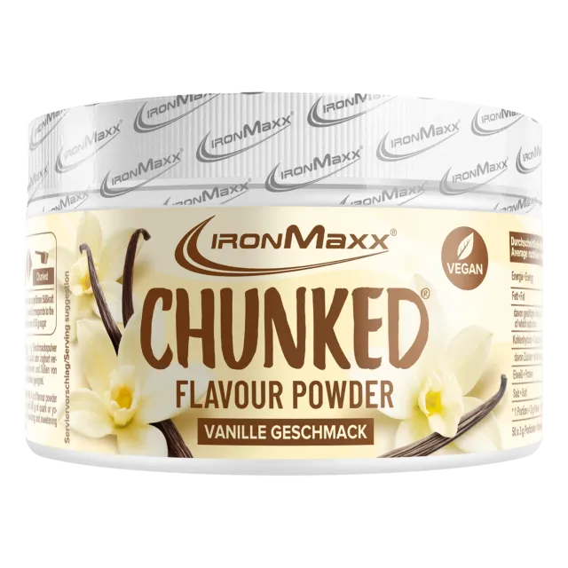 Iron Maxx Chunked Vanilla Geschmackspulver 150g vegan