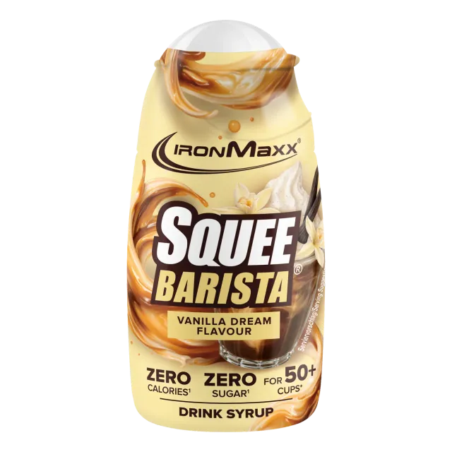 Iron Maxx SqueeBarista Sirup 65 ml Vanilla Dream zuckerfrei