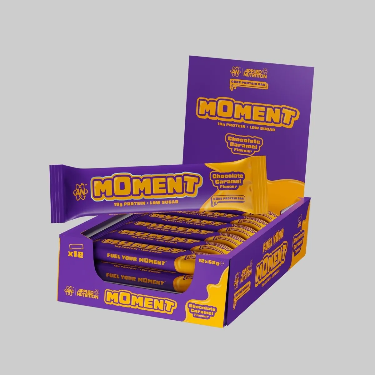 Applied Nutrition Moment Proteinriegel Banana 12er Box High Protein