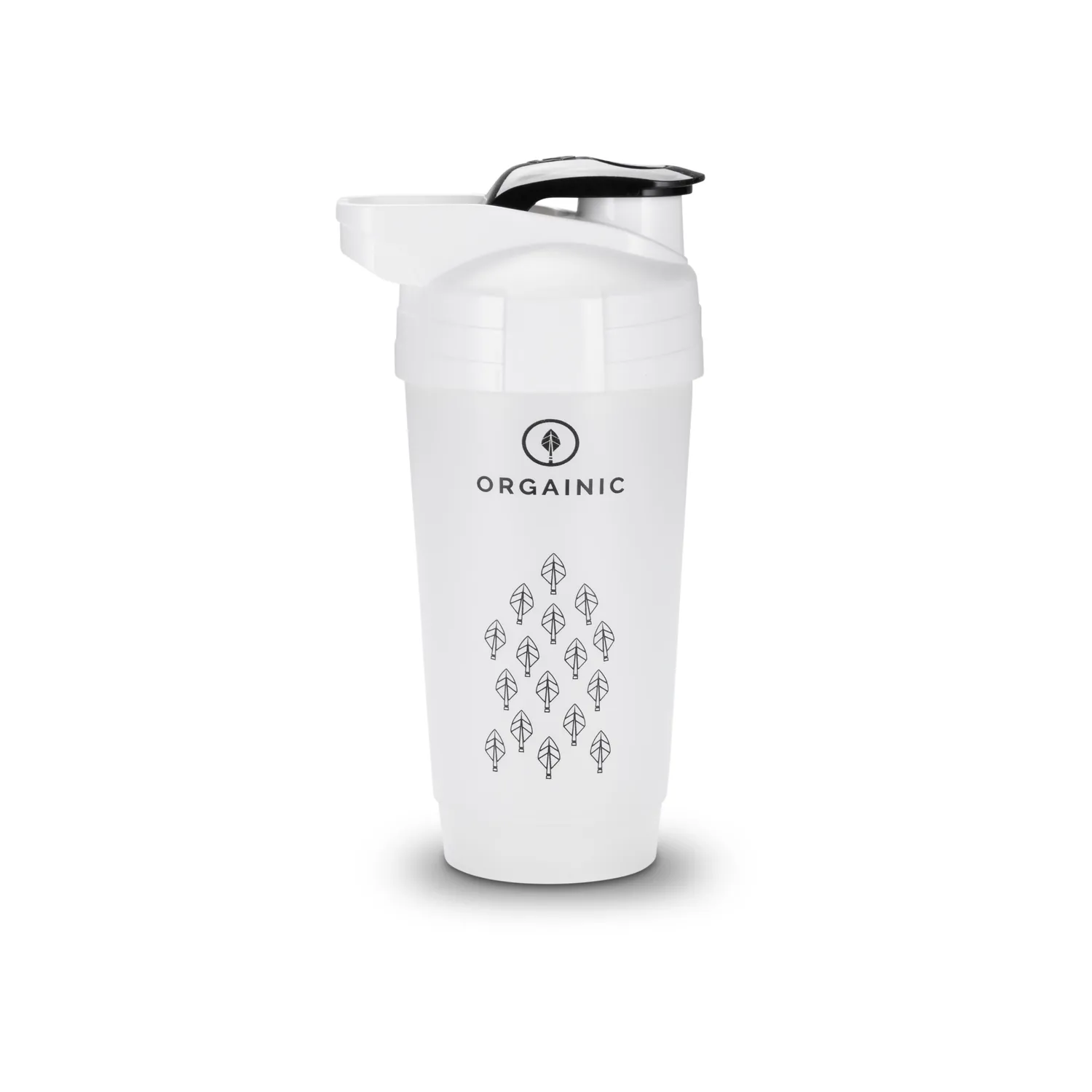 ORGAINIC Shaker 700 ml Schwarz ohne Kugel