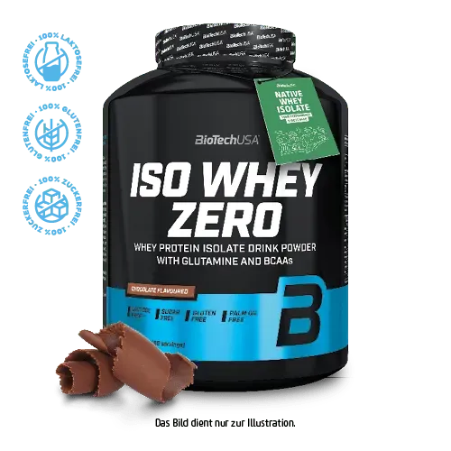 BioTechUSA Iso Whey Zero Isolat 1816 g laktosefrei